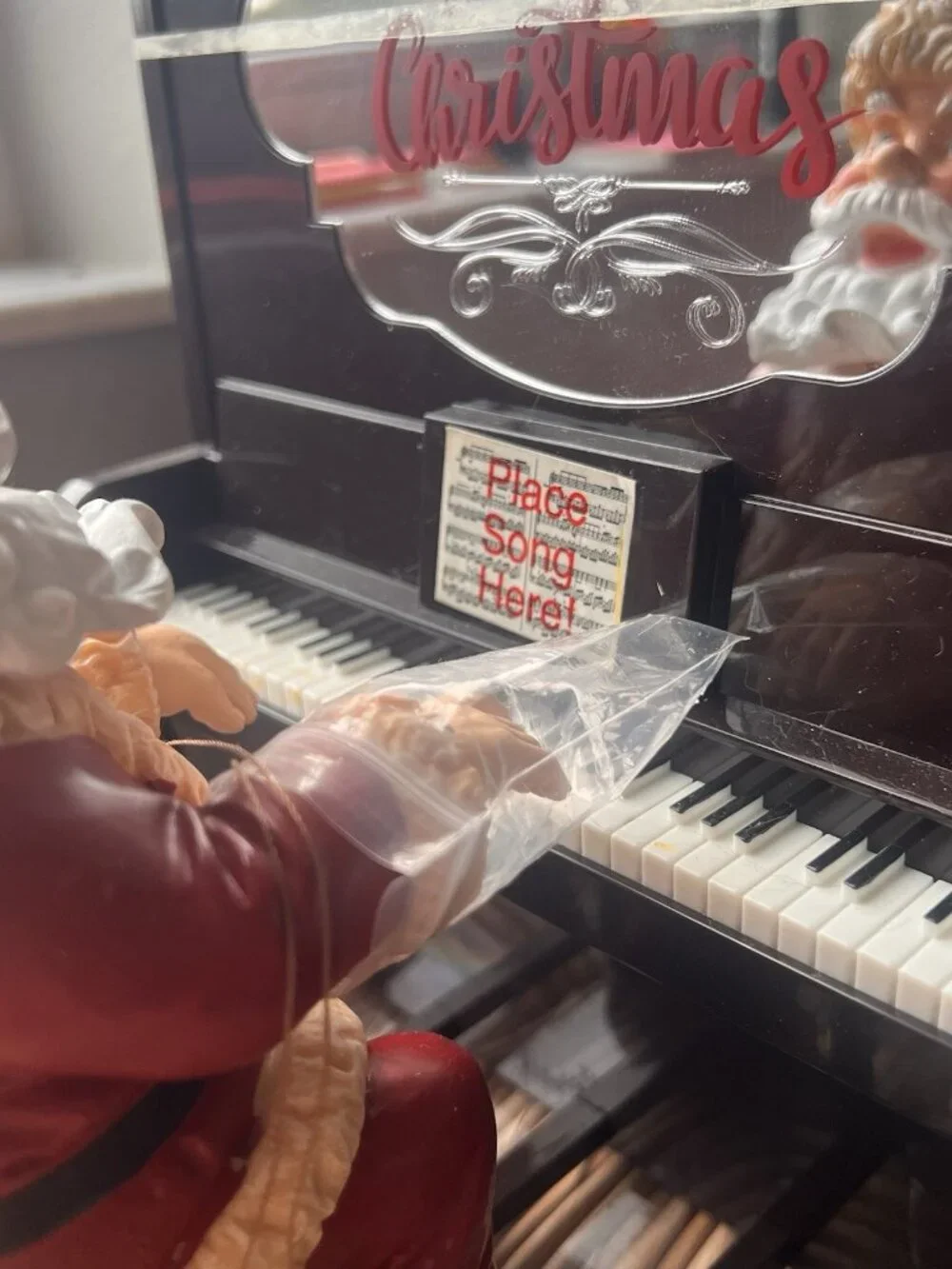 Mr. Christmas 90th Anniversary Sing-A-Long Santa Piano 23 Songs Musical Animated